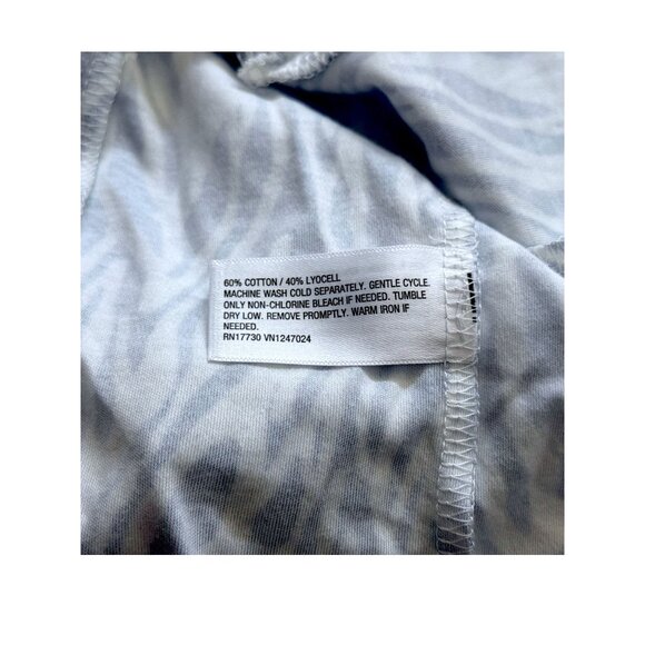 Diane Von Furstenberg x Target Women Zebra Print Blue & White Skirt XXS NWT - Picture 6 of 6